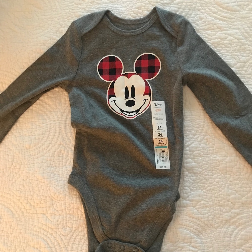 Brand new 24 months micky mouse onesie